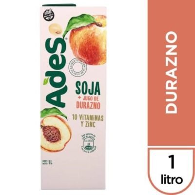 Ades 1lt Durazno Jugo