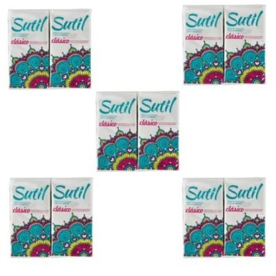 Pañuelos Sutil pack x 10