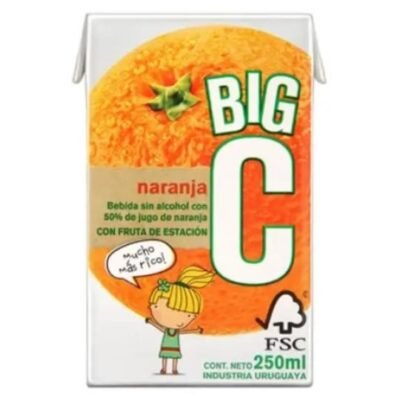 Big C Jugo 200cc Naranja