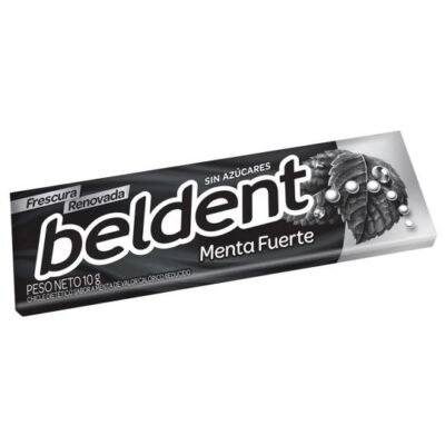 Chicle BELDENT Menta Fuerte 10gr