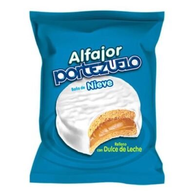Portezuelo Alfajor clasico nieve 40gr
