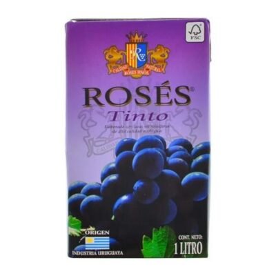 Vino Roses tinto suave 1lt