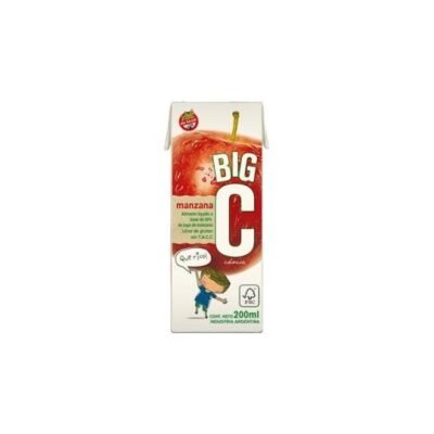 BIG C Jugo 200cc Manzana