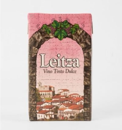 Vino Leitza Tinto dulce 1lt